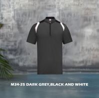 M34-25 Dark Grey,Black and White M34-25 Dark Grey,Black and White