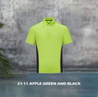 21-11 Apple Green and Black 21-11 Apple Green and Black