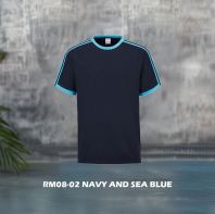 RM08-02 Navy and Sea Blue RM08-02 Navy and Sea Blue