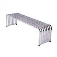 Stainless Steel Curve Corner Bench
