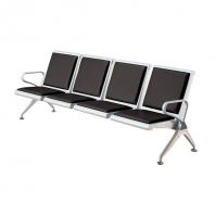 Stainless Steel Waiting Link Chair with PU Padding