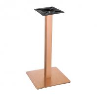 Titanium Rose Gold Stainless Steel Square Table Base