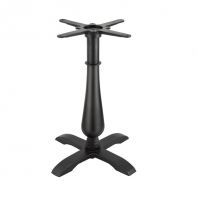 Cast Iron Table Base, Crossed Leg Crossed Top