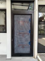 Security Mesh Hinge Door @ Puchong