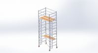 Double Width Aluminium Scaffolding