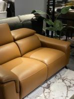 Mido Living 2 Seater Leather Sofa
