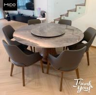Mido Marble Premium Dining Table