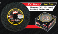 PTN 4" x 1.0mm (IRON FREE)