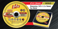 PTN 4" x 1.2mm (GOLD)