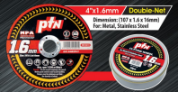 PTN 4" x 1.6mm (Double-Net)