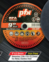 PTN 9" x 3.0mm (IRON FREE)