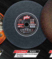 PTN 12" x 3.0mm (BLACK)