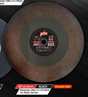 PTN 20" x 4.5mm (BLACK, DOUBLE-NET)