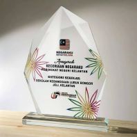 3089 - Exclusive Crystal Plaque