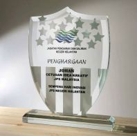 3090 - Exclusive Crystal Plaque