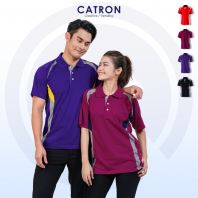 EM 2816 Cut & Sew Short Sleeve Collar T-shirt EM 2816 Cut & Sew Short Sleeve Collar T-shirt
