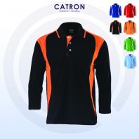 EM 2093 Long Sleeve Collar T-shirt (180gsm) EM 2093 Long Sleeve Collar T-shirt (180gsm)