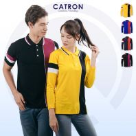 EM 2678 Horizontal Cut Long Sleeve Collar T-shirt (215gsm) EM 2678 Horizontal Cut Long Sleeve Collar T-shirt (215gsm)