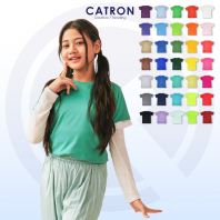 QDY 61 Basic Quick Dry Kids Short Sleeve Round Neck T-shirt (150gsm)