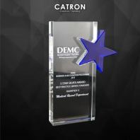 9069 - CRYSTAL TROPHY