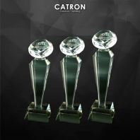9100 - CRYSTAL TROPHY
