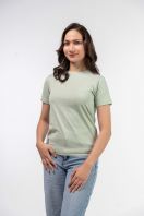 Women��s Cotton Short Sleeve Tee-0376