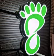CUSTOM SHAPED TWO-WAY LIGHTBOX SIGNAGE SPECIALIST IN PARIT RAJA, PARIT JAWA & JB