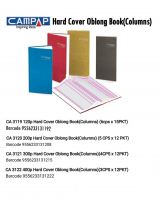 CAMPAP F4 HARD COVER OBLONG BOOK (3 COLUMN)