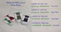 CAMPAP A4 PVC COVER NOTE BOOK