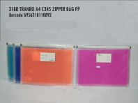 3188 TRANBO C345 ZIPPER BAG A4 SIZE