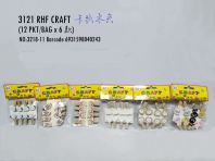 3121 RHF CARTOON WOODEN CLAMP 8PCS