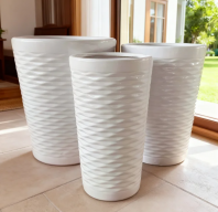 Ceramic Pot PC1247-19396-3 Flower Pot Ceramic Household Extra Large Diameter 40cm or more Villa Door Large Flower Pot For Hotel Lobby �մɻ��� �մɻ��裬���ó���ھ���ƣ�40cm�����ϣ��������ڱ����ſڻ�Ƶ���ðڷŵĴ��ͻ���