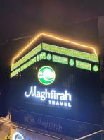 TRAVEL AGENSI - 3D LED FRONLIT + ALUMINIUM CEILING PANEL + NEON SIGNBOARD AT SHAH ALAM SEKSYEN 9, SELANGOR