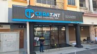 TINTED SHOP - 3D LED FRONLIT + PVC 20MM + ALUMINIUM CEILING PANEL SIGNBOARD AT PUTRA NILAI, NILAI, NEGERI SEMBILAN