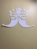 ROUTER CUT OUT - TIGER TOOTH CUSTOM DESIGN