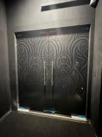 GLASS DOOR STICKER (ONE WAY VISION STICKER)