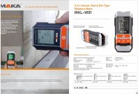 MKL-W01 2��1 ������ʪ�ȼ� Pad & Pin ˫ģʽ ����ǽ��ľ��ˮ�ֲ����� ������� ���������