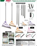MAGIC MULTIPURPOSE WIPER BROOM DRY & WET SWEEPER WITH HEAVY DUTY METAL HANDLE