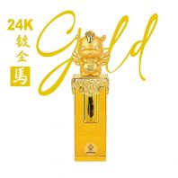 24K Gold Plated Umbilical Cord Seal��Horse��