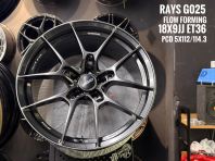 Rays G025 18x8/9jj pcd 5x12/14.3