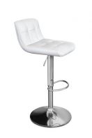 Bar Stool With Chrome Leg
