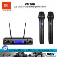 JBL VM300 UHF Karaoke Wireless Dual Handheld Microphone