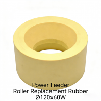 Power Feeder Roller Replacement Rubber 120x60W