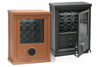 Watch Winder Fingerprint Digital Safe Box AEG-DSB-W6 / W9 / W12