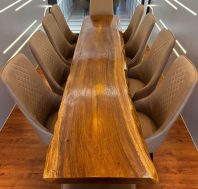 Tigerwood River Valley Long Dining Table