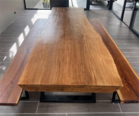 Rosewood & Merbau Wood Fusion Dining Set