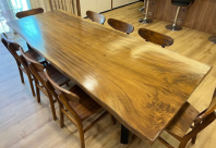 Golden Tiger Stripe Dining Set