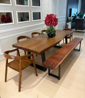 The Signature Teak Gathering Table