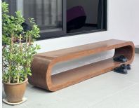 The Arc Tigerwood Bench