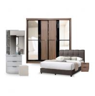 SPP01 8'x8' Semi Custom Bedroom Set PVC Laminated & Full Melamine